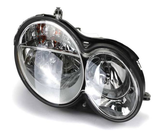 Mercedes Headlight Assembly - Passenger Side (Halogen) 2098200661 - Hella 007988361